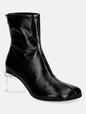 MM6 Maison Margiela botki skórzane