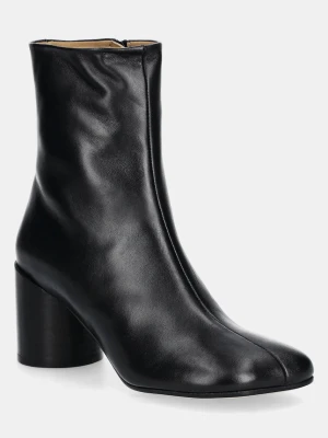 MM6 Maison Margiela botki skórzane