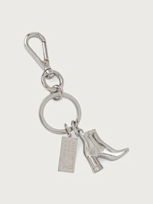 MM6 Maison Margiela brelok metalowy srebrny