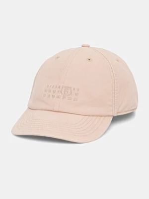 MM6 Maison Margiela czapka z daszkiem bawełniana