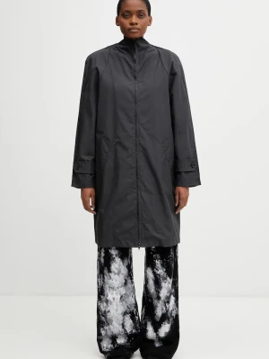 MM6 Maison Margiela długa kurtka damska szary