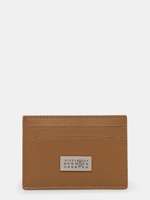 MM6 Maison Margiela etui na karty skórzane
