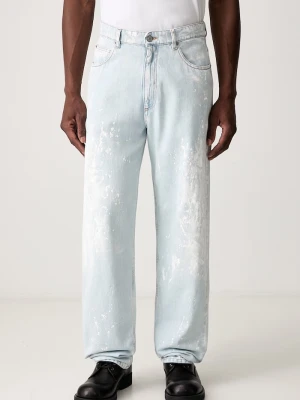 MM6 Maison Margiela jeansy straight męskie niebieski