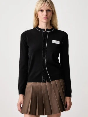 MM6 Maison Margiela kardigan z wełną damski