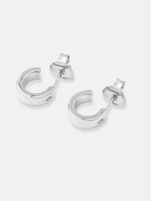 MM6 Maison Margiela kolczyki srebrny