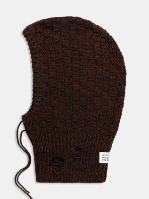 MM6 Maison Margiela kominiarka z wełną kolor brązowy SH2TB0005.M13174.961