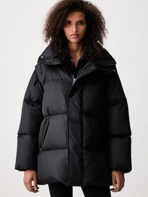 MM6 Maison Margiela kurtka puchowa damska czarny