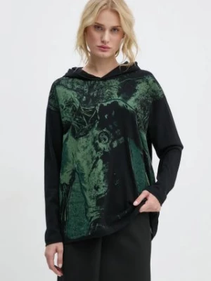 MM6 Maison Margiela longsleeve bawełniany kolor czarny S62GD0190.S23588