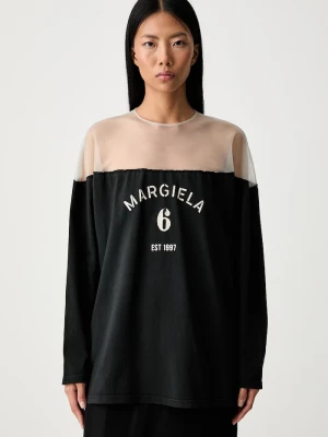 MM6 Maison Margiela longsleeve damski czarny