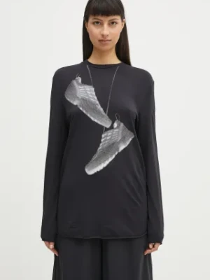 MM6 Maison Margiela longsleeve kolor czarny S52GC0346.M20101
