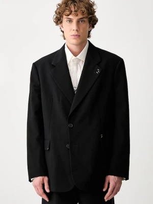 MM6 Maison Margiela marynarka męska z wełną czarny