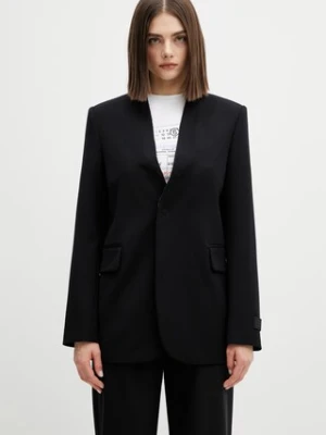 MM6 Maison Margiela marynarka z dodatkiem wełny