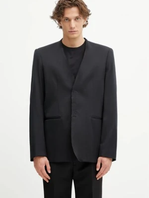MM6 Maison Margiela marynarka z wełną x MM6 Wardro kolor czarny SH0BN0007.M35153.900