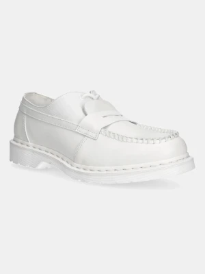 MM6 x Dr. Martens mokasyny skórzane męskie kolor biały SH3WR0005 MM6 Maison Margiela