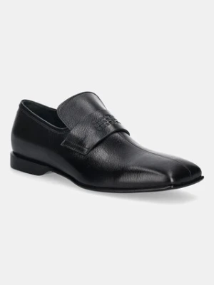 MM6 Maison Margiela mokasyny skórzane męskie kolor czarny SH3WR0007.P7430.T8013
