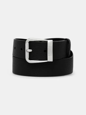 MM6 Maison Margiela pasek skórzany męski kolor czarny SA6TP0025.P8326.T8013