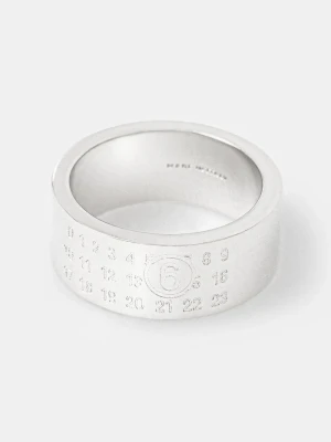 MM6 Maison Margiela pierścionek srebrny