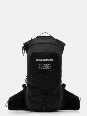 MM6 Maison Margiela plecak kolor czarny duży z nadrukiem SB6WA0003.P5782