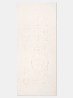 MM6 Maison Margiela ręcznik plażowy bawełniany