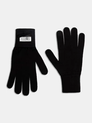 MM6 Maison Margiela rękawiczki z dodatkiem wełny