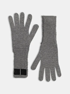 MM6 Maison Margiela rękawiczki z dodatkiem wełny