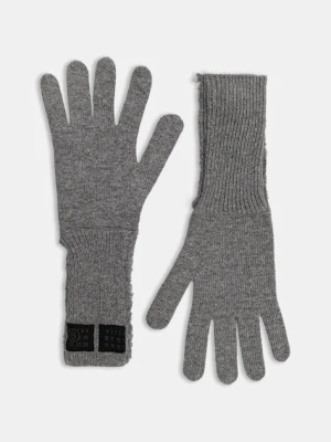 MM6 Maison Margiela rękawiczki z dodatkiem wełny damskie kolor szary S62TS0078.M13198.854