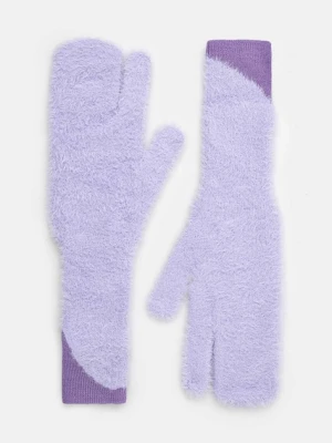 MM6 Maison Margiela rękawiczki z domieszką wełny