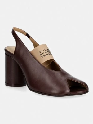 MM6 Maison Margiela sandały skórzane