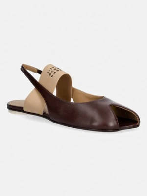 MM6 Maison Margiela sandały skórzane