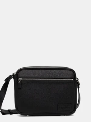 MM6 Maison Margiela saszetka skórzana kolor czarny SB6ZH0025.P8326.T8013
