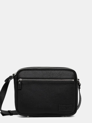 MM6 Maison Margiela saszetka skórzana kolor czarny SB6ZH0025.P8326.T8013