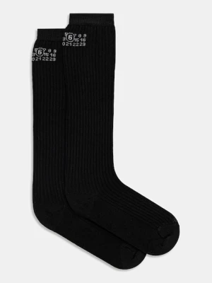MM6 Maison Margiela skarpetki kolor czarny S62TL0045.M13204.900