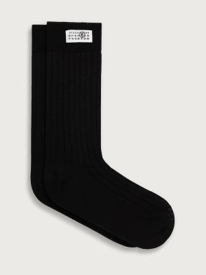 MM6 Maison Margiela skarpety damskie czarny