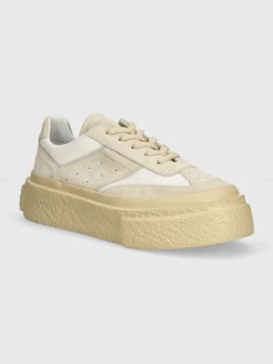 MM6 Maison Margiela sneakersy kolor beżowy SH3WS0004.P7024