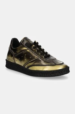 MM6 Maison Margiela sneakersy kolor złoty SH1WS0003.P7979