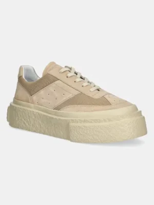 MM6 Maison Margiela sneakersy męskie kolor beżowy SH1WS0013