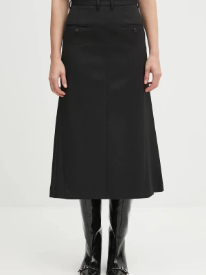 MM6 Maison Margiela spódnica z wełną