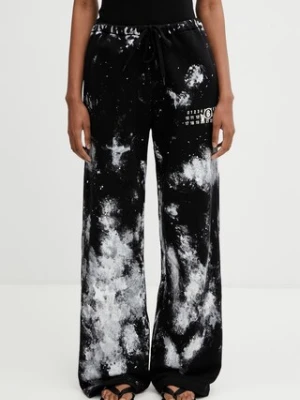 MM6 Maison Margiela spodnie dresowe bawełniane damskie
