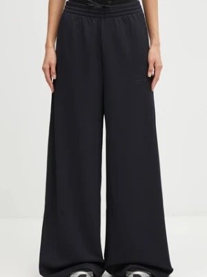 MM6 Maison Margiela x Salomon spodnie damskie kolor czarny szerokie high waist S52KA0552.M20139.899