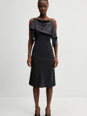 MM6 Maison Margiela sukienka asymetryczna