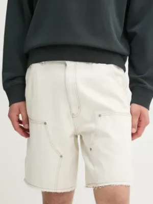 MM6 Maison Margiela szorty jeansowe męskie kolor beżowy SH2MU0012
