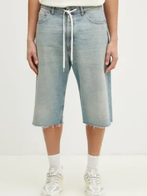 MM6 Maison Margiela szorty jeansowe męskie kolor niebieski SH0MU0014