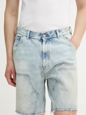 MM6 Maison Margiela szorty jeansowe męskie kolor niebieski SH2MU0016