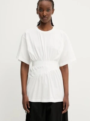 MM6 Maison Margiela t-shirt bawełniany damski kolor biały S52GC0335
