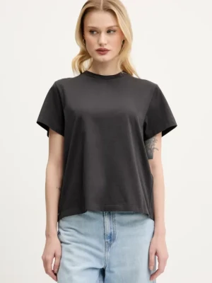 Zdjęcie produktu MM6 Maison Margiela t-shirt bawełniany damski kolor czarny S52GC0334.S24311