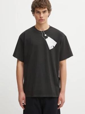 MM6 Maison Margiela t-shirt bawełniany męski kolor biały z nadrukiem SH2GC0029.M20048.100