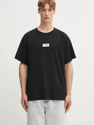 MM6 Maison Margiela t-shirt bawełniany x MM6 Wardro męski kolor czarny gładki SH0GC0032.S24312.900