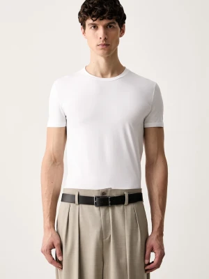 MM6 Maison Margiela T-shirt bawełniany z elastanem męski
