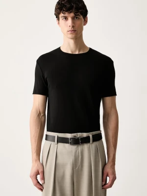 MM6 Maison Margiela T-shirt męski z bawełną