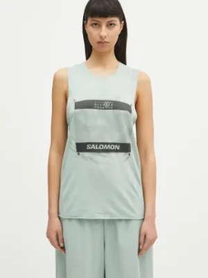 MM6 Maison Margiela x Salomon top kolor zielony S52NL0071.M20101